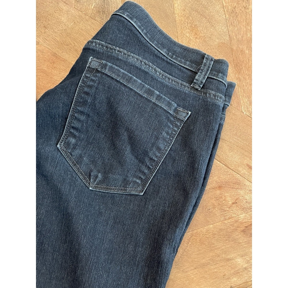 Ann Taylor Loft Modern Skinny Jeans Size 32 / 14 Womens Dark Wash Stretch - Picture 4 of 11